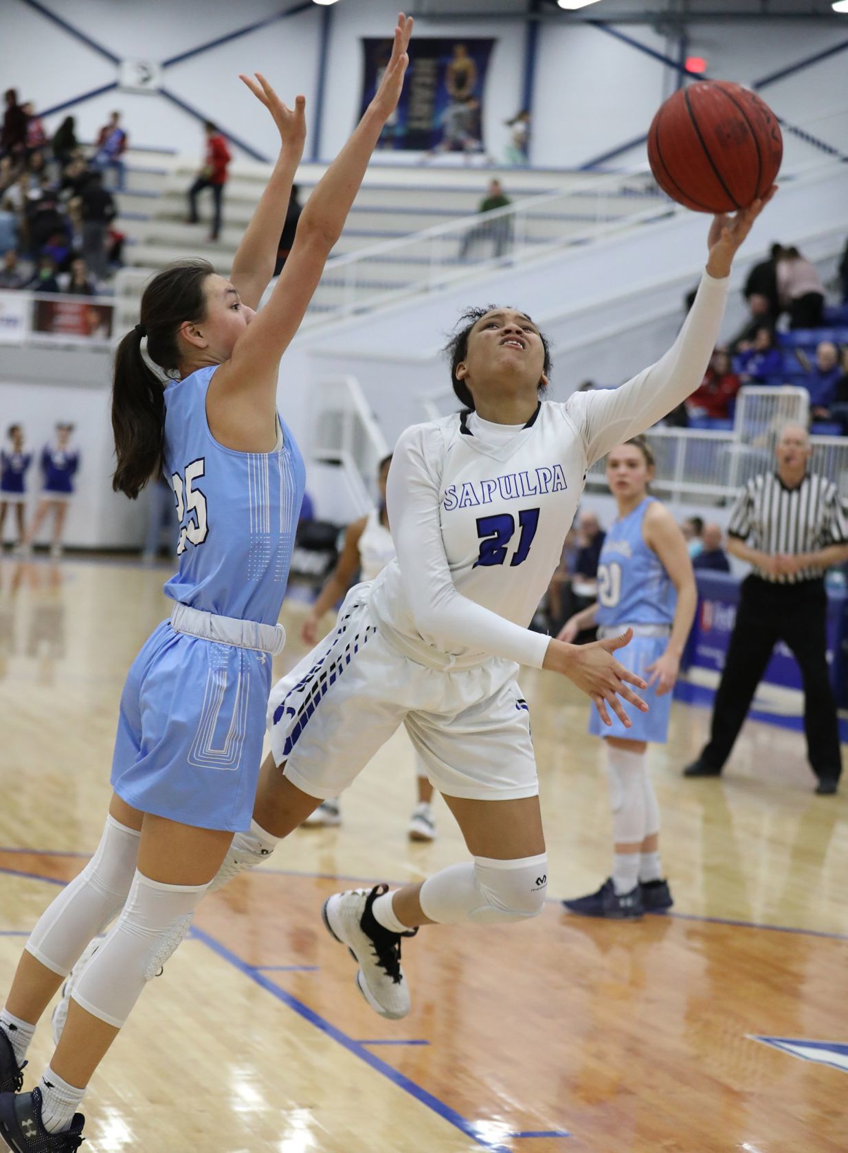 All World Player of the Year finalist and first team: Sapulpa junior Temira Pondexter